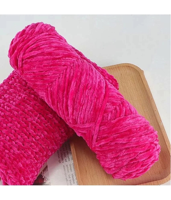 PRANSUNITA  Softee Chunky Super Bulky Knitting Yarn for Hand DIY Bag Blanket Cushion Crocheting Projects 100 GMS RANI