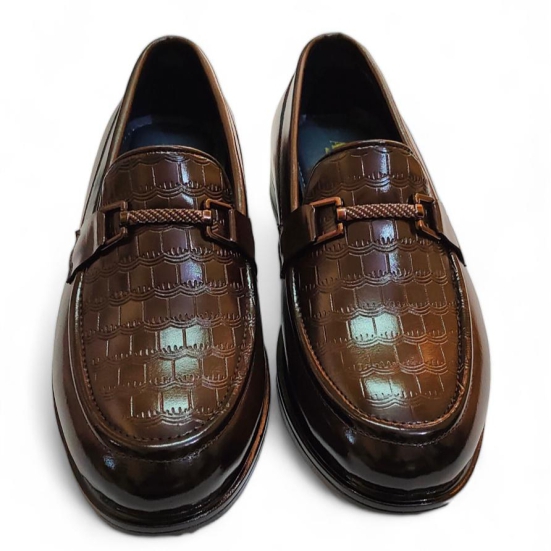 Styled Feet Brown slip-on loafers-9