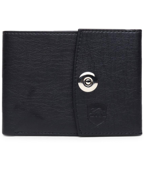 samtroh - Black PU Men's Regular Wallet ( Pack of 1 ) - Black