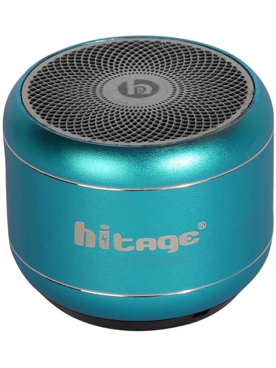 hitage BS 341 MINI SPEAKER 5 W Bluetooth Speaker Bluetooth V 5.0 with TWS feature Playback Time 6 hrs Blue - Blue