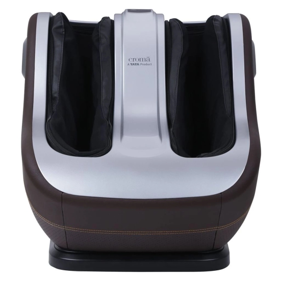 Croma Leg Massager (Vibration and Heat Therapy, Brown)