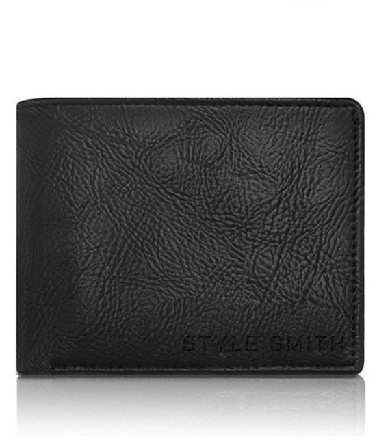 Style Smith Faux Leather Black Formal Regular Wallet