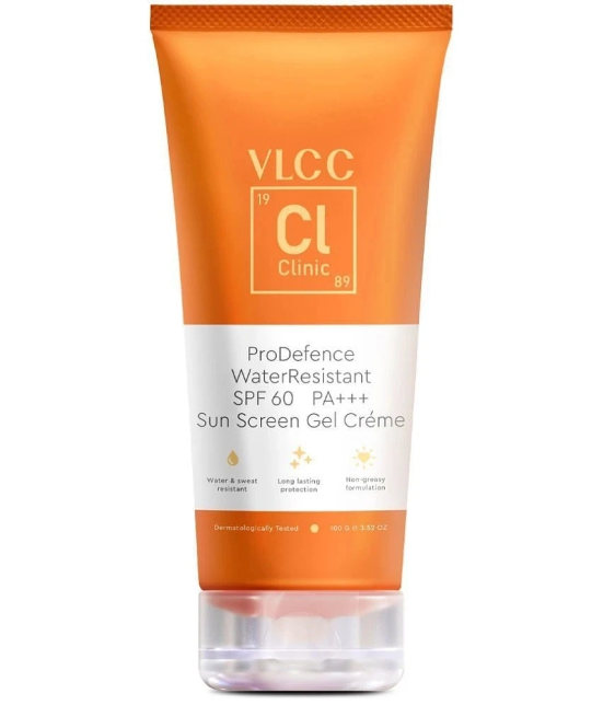 VLCC Clinic Pro Defence Water Resistant SPF 60 Sunscreen Gel Creme - 100 g