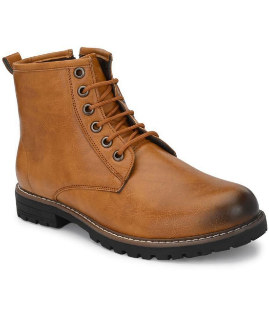 Leeport - Tan Mens Casual Boots - None