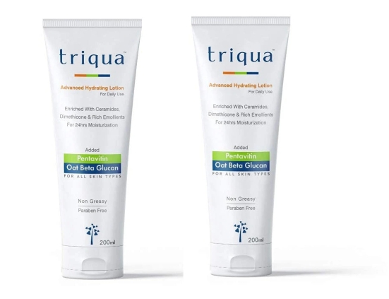 Triqua Advanced Hydrating Body Lotion, 180ML-2 x 180ml