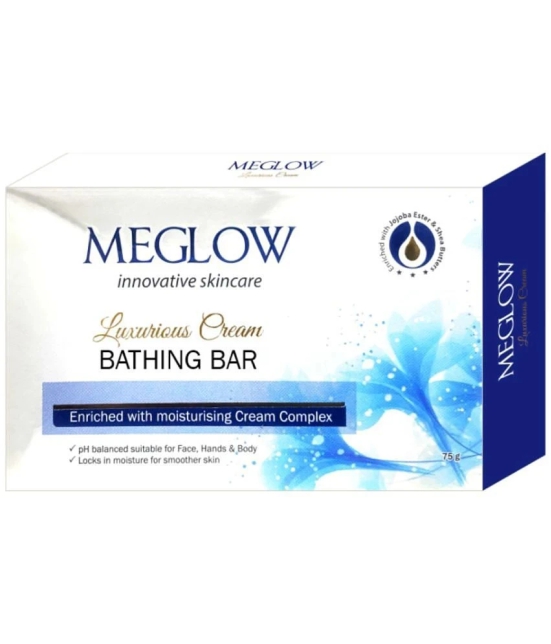 Meglow Beauty Bathing Bar for All Skin Type ( Pack of 5 )