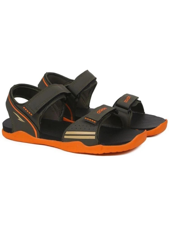 ASIAN - Green Mens Floater Sandals - None