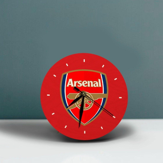 Wooden Table Clock | Arsenal