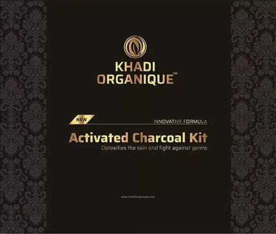 KHADI ORGANIQUE ACTIVATED CHARCOAL GIFT (SET 3)