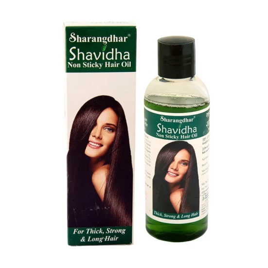 SHAVIDHA HAIR OIL SHARANGDHAR AYURVEDA - Ayurvedic solution for healthy Hair