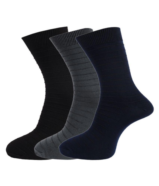 Dollar Multi Formal Full Length Socks Pack of 3 - Multi