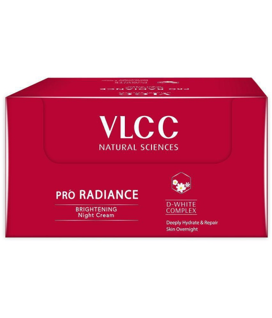 VLCC Vitamin C Night Cream For Even Skin Tone, Reduce Fine Lines, 50 gm