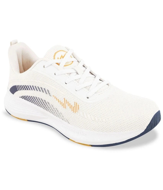 Campus - BURTON Off White Mens Sports Running Shoes - None