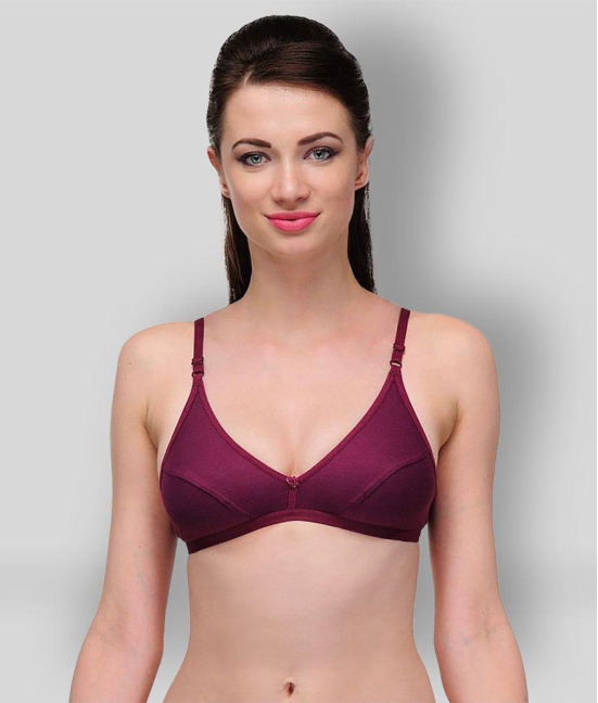 Softskin - Multicolor Cotton Non Padded Women's Everyday Bra ( Pack of 6 ) - 36B