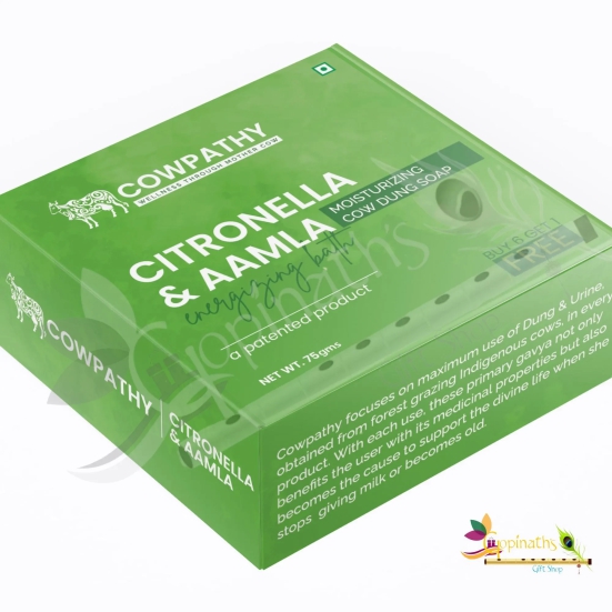 Cowpathy Citronella & Aamla Soap