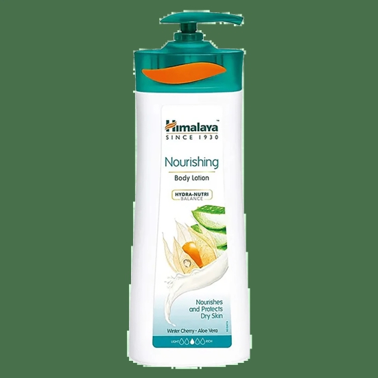 Himalaya Nourishing Body Lotion - Protects Dry Skin, Aloe Vera & Winter Cherry, Hydra-Nutri Balance, 400 Ml