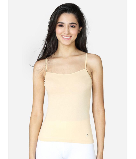 VStar Cotton Camisoles - Beige Single - None