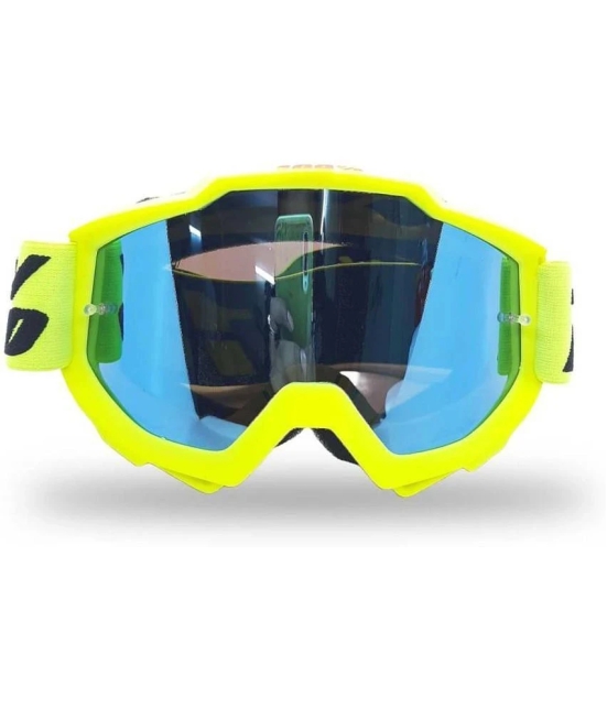 AutoPowerz Day & Night HD Vision Blue Riding Goggles ( Pack of 1 )