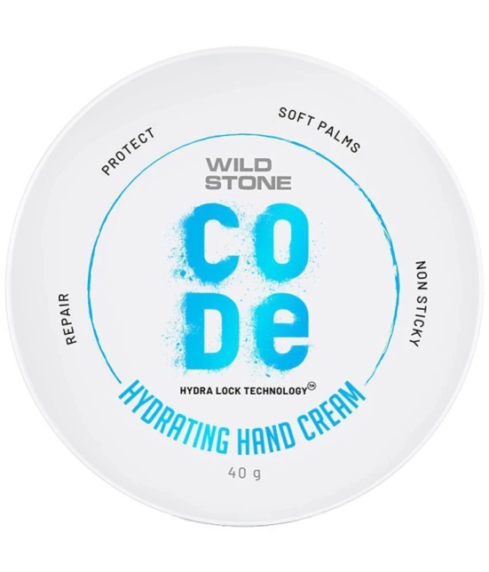 Wild Stone CODE Hydrating Hand Cream For Men | Hand Moisturizer For Dry & Rough Skin | (40 g)