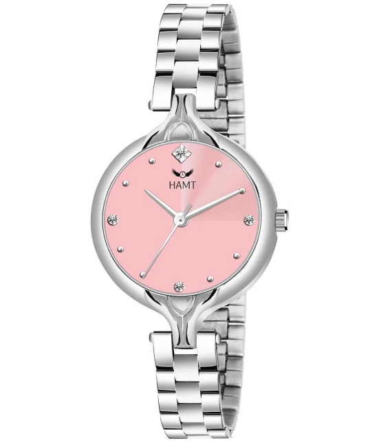 HAMT Silver Stainless Steel Analog Womens Watch