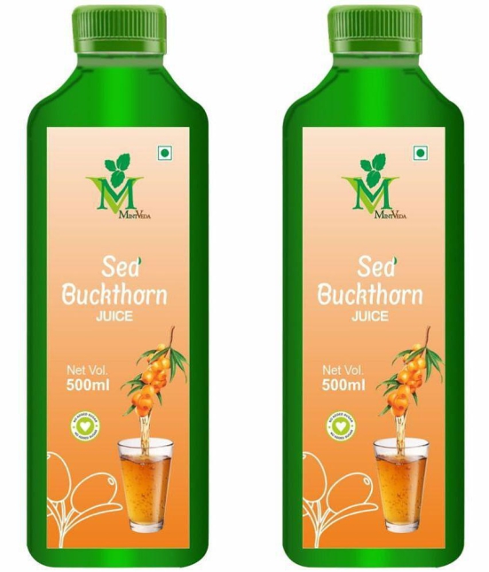 Sea Buckthorne sugar free Juice Pack of 2 - 500ml