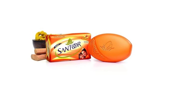 Santoor beauty Soap 100gm  (Pack of 8)