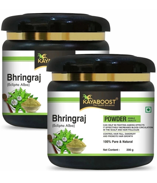 KAYABOOST Natural Bhringraj Powder for Hair Growth (400 g)