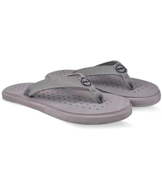 Campus Gray Mens Daily Slipper  (Pair of 1) - None