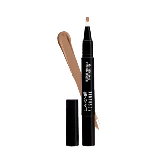 Lakme Absolute Instant Airbrush Concealer Pen - 1.8g-Walnut