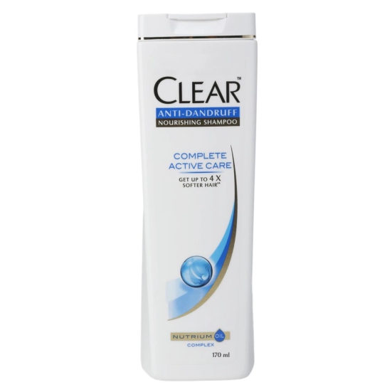 Clear Complete Active Care Anti-Dandruff Shampoo, 170Ml