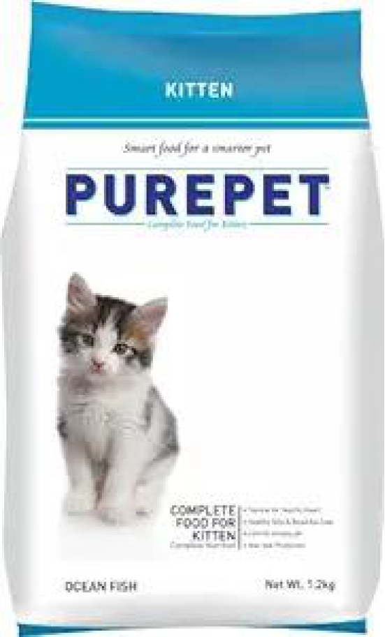 Purepet Kitten Ocean Fish Food 250 Gms