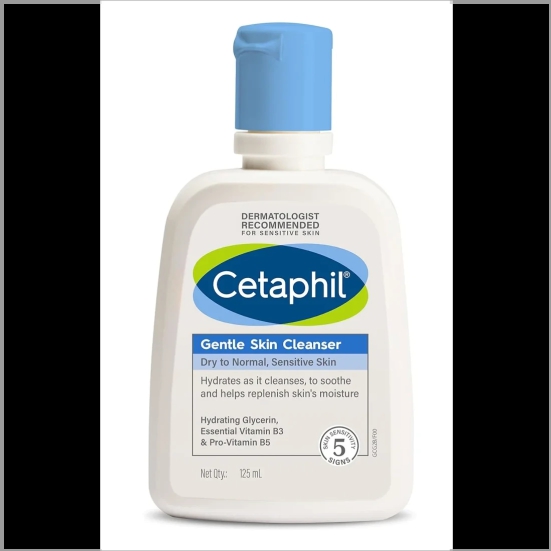 Cetaphil Gentle Skin Cleanser - Removes Dirt, Oil & Impurities-60 ml pack of 1