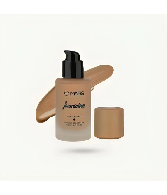 MARS Matte Liquid For All Skin Types Skin Dark Foundation Pack of 1