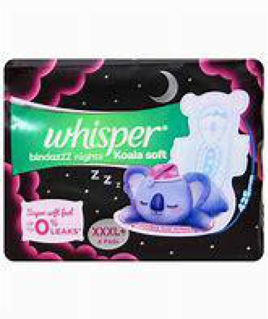 Whisper Bindazz Nights Koala Soft Xxxl+ 4N 1 Packs
