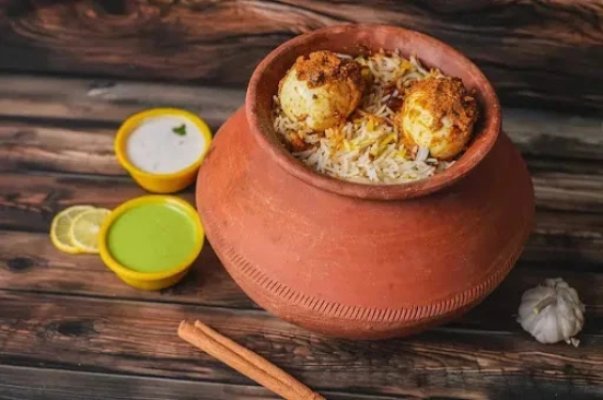 Egg Dum Biryani