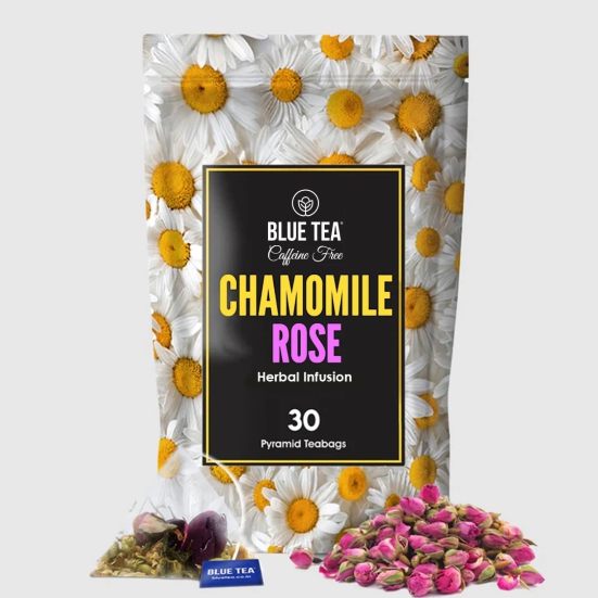 Chamomile Rose Herbal Infusion - 30 Teabags