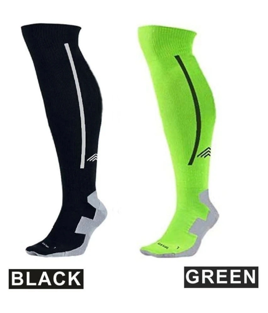 Just Rider Black Football Socks Pack of 2 - Black