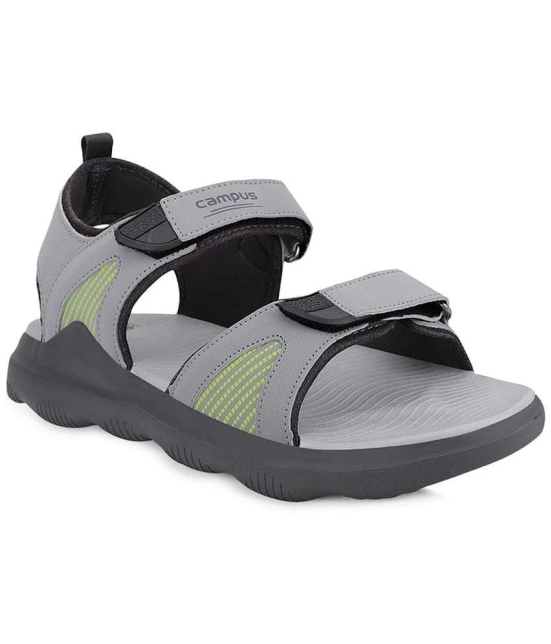 Campus - Light Grey Mens Floater Sandals - None