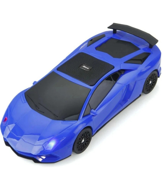 Neo N48 LAMBORGHINI CAR 10 W Bluetooth Speaker Bluetooth V 5.2 with USB Playback Time 6 hrs Blue - Blue