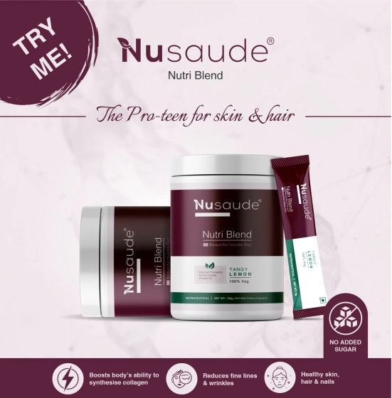 Nusaude Collagen Tangy Lemon Flavour