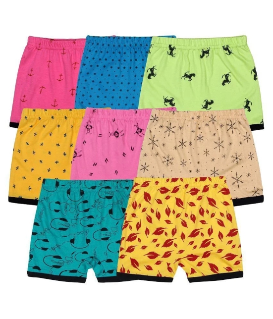 Diaz Kids bloomers combo pack of 8 - None