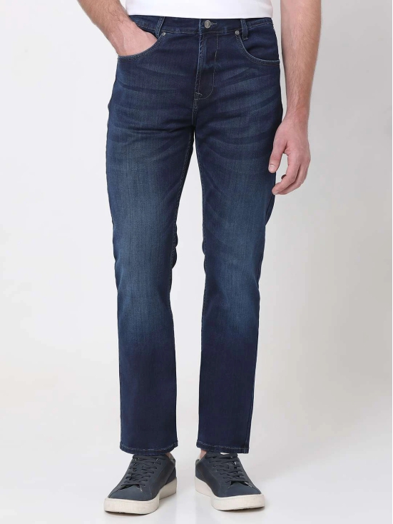 Relaxed Straight Fit Denim Deluxe Stretch Jeans