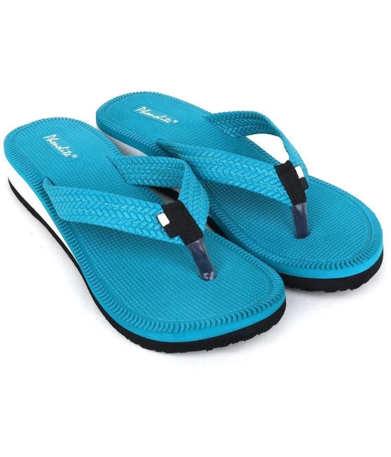 Phonolite Blue Womens Thong Flip Flop - None