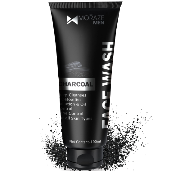 Men Activated Charcoal Face Wash - 100ML