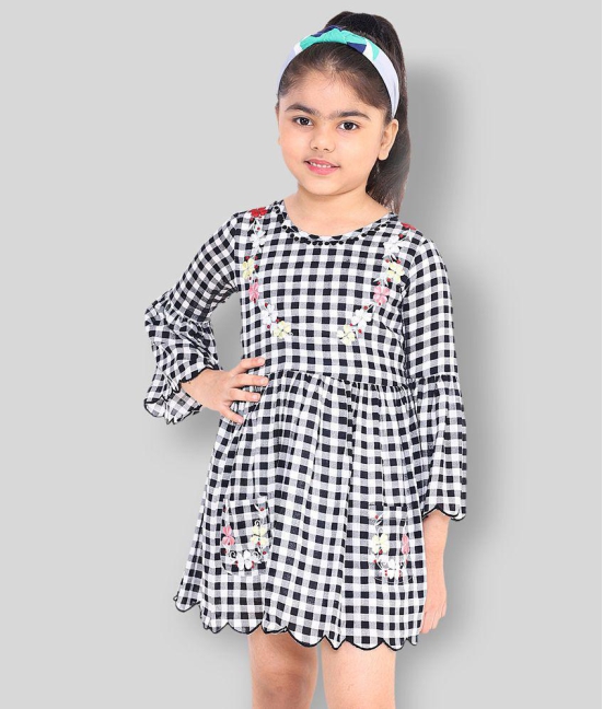 Naughty Ninos - Grey Polyester Girl's A-line Dress ( Pack of 1 ) - None