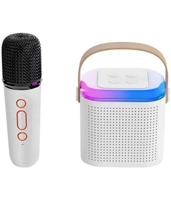 VERONIC Karaoke 10 W Bluetooth Speaker Bluetooth V 5.3 with USB,SD card Slot,Aux Playback Time 6 hrs Assorted - Assorted