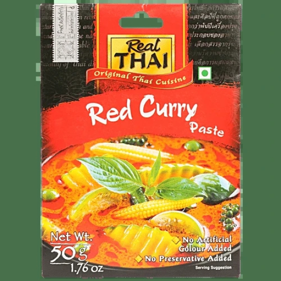 Real Thai Red Curry Paste 50 Gms