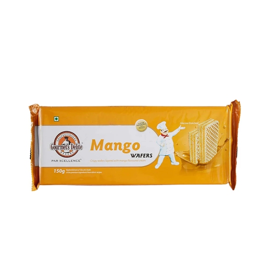 GourmetS Delite Gourmet Delite Wafer Mango, 150 Gm