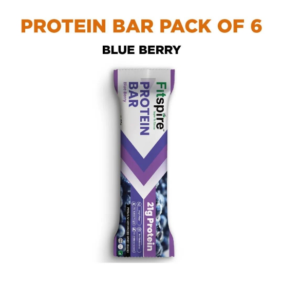 WHEY BLEND PROTEIN BAR (BUY 6 & GET 9)-Blueberry / Buy Pack of 6 and Get 9