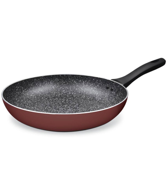 Milton Pro Cook Granito Induction Fry Pan, 26 cm, Burgundy